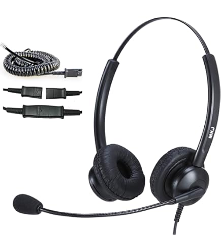 Amazon.com: Cisco Headset 321 RJ9, Wired Single On-Ear Headphones